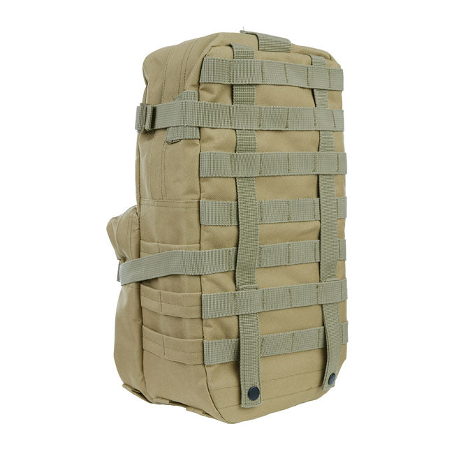 Molle toevoegen aan backpack groen