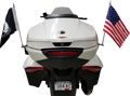 RIVCO PRODUCTS TRUNK-MOUNTED DOUBLE FLAG HOLDER KIT FLAG HOLDER SPYDER F3