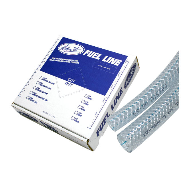 Motion Pro, Fuel Line Braided Vinyl For Harley-Davidson