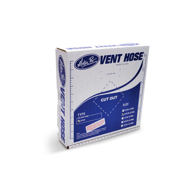 Motion Pro, Clear Pvc Vent Hose For Harley-Davidson