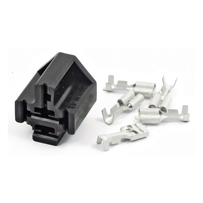 Namz Starter Relay Socket & Terminal Kit For Harley-Davidson