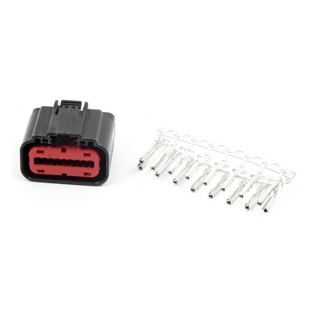 18-Position Female Ecm Connector For Harley-Davidson