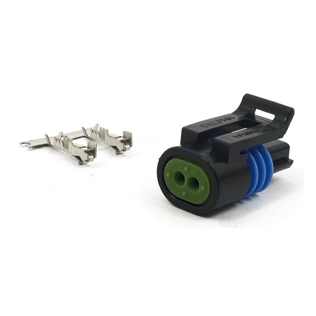 Oem Engine Temp Connector With Terminals For Harley-Davidson