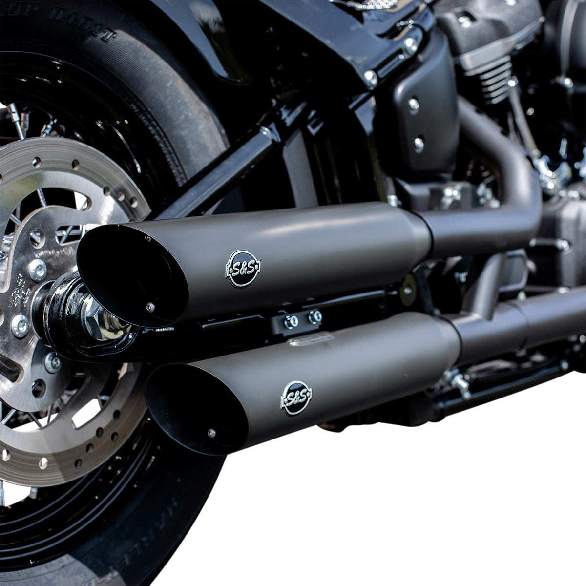 Slash-Cut Mufflers For Harley Davidson