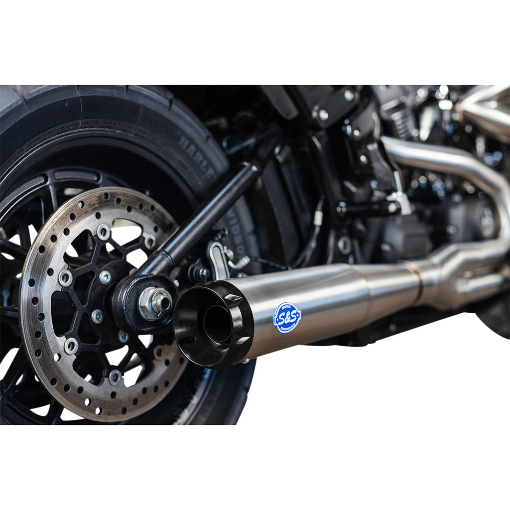 Superstreet 2-Into-1 Exhaust System For Harley Davidson