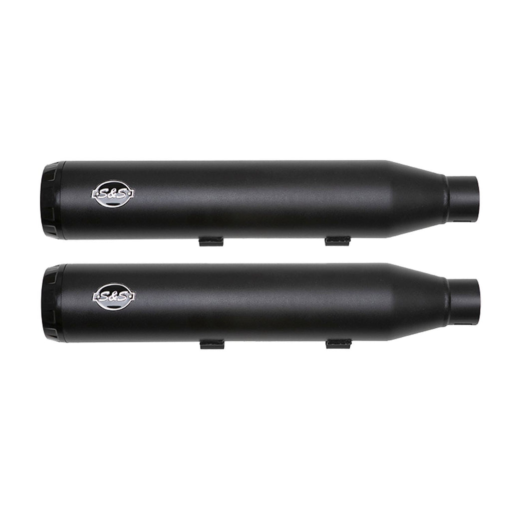 S&S 550-1001 Grand National ECE Slip-On Mufflers For Sportster
