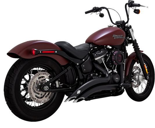 Escape Big Radius Negro Para Harley Davidson Softail Milwaukee Eight M8