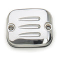 Cover, H/B Master Cyl. Grooved. Chr. For Harley-Davidson
