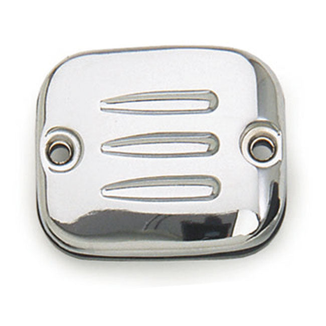 Cover, H/B Master Cyl. Grooved. Chr. For Harley-Davidson