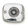 Cover H/B Master Cyl. Chrome. Sight Glas For Harley-Davidson