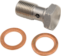 GOODRIDGE BANJO ADAPTERS/BOLTS 10MM X 1.0 BANJO BOLT