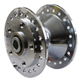 Wheel Hub Front, Chrome. Dual Disc For Harley-Davidson