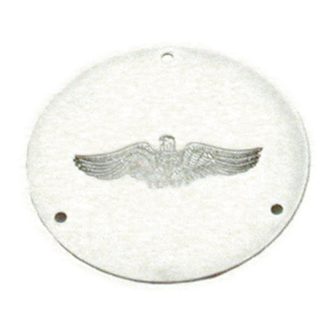 Paughco Derby Cover. Eagle Embossed For Harley-Davidson