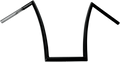 TODD'S CYCLE 1" DIAMETER STRIP HANDLEBARS HANDLEBAR STRIP 17"FLTBLK