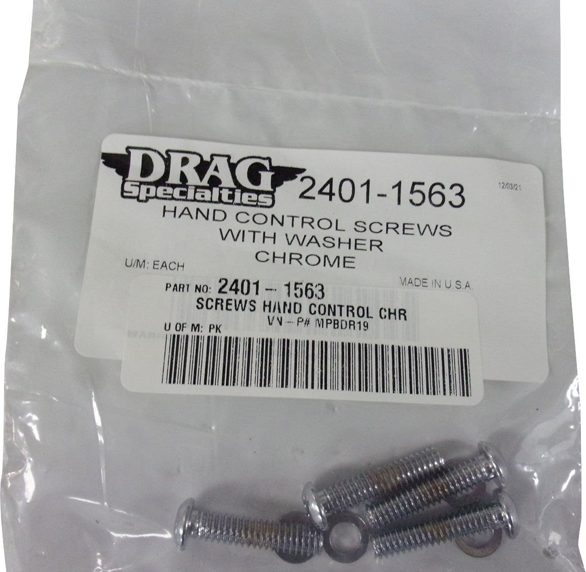 Hand Control Screw Kits For Harley Davidson