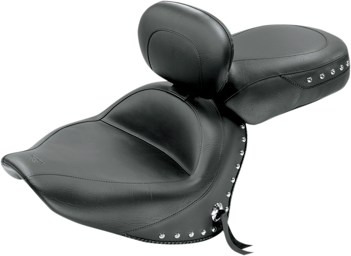 MUSTANG WIDE TOURING SEATS WITH DRIVER BACKREST SEAT SPRT DBR STD VSTAR13