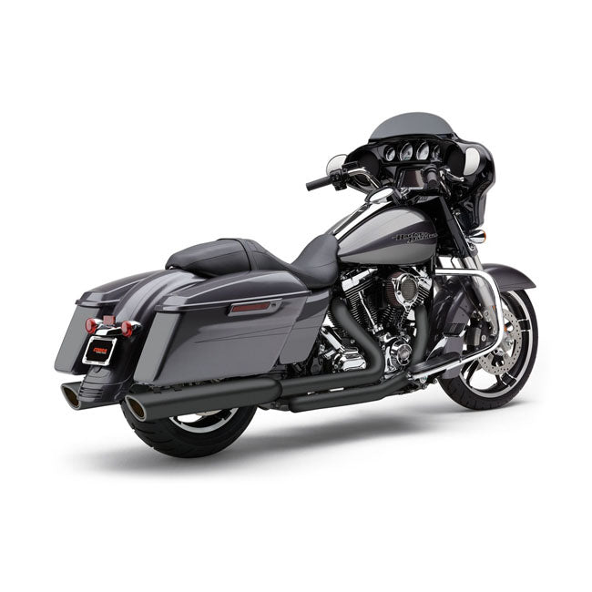 Cobra 909-Twins 4" Mufflers For Harley-Davidson
