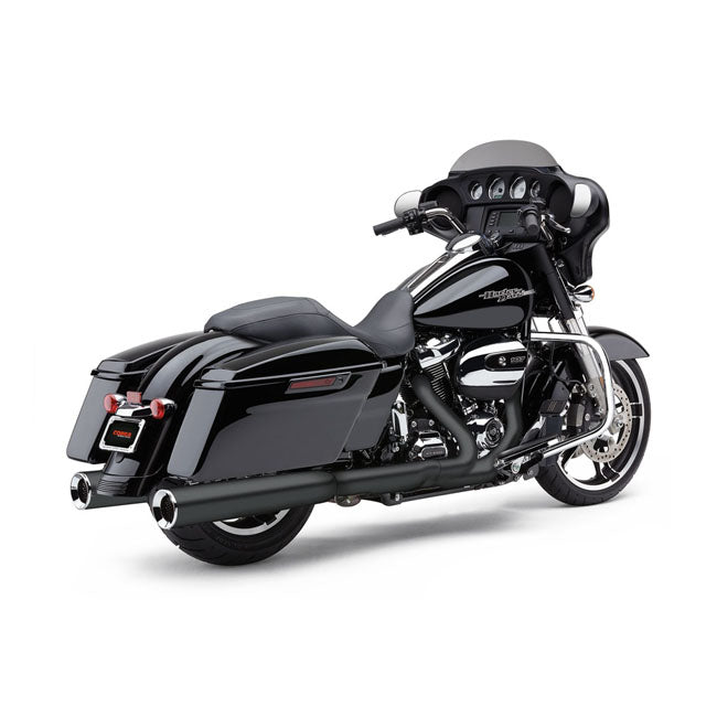 Cobra Powrflo 4-1/2" Round Slip-On For Harley-Davidson