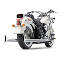 Cobra Bad Hombre Duals W/Fishtail Tips For Harley-Davidson