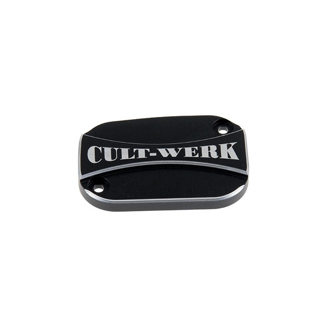 Cult-Werk Master Cylinder Cover, Logo For Harley-Davidson