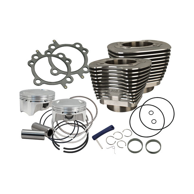 S&S, Cilinder en Piston Conversion Kit van 96 "/103" tot 110 "voor Harley Davidson