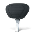 Mustang Deluxe Driver Backrest Pad & Post For Harley-Davidson