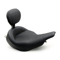 Mustang Vintage Super Solo Seat W/Driver Backrest For Harley-Davidson