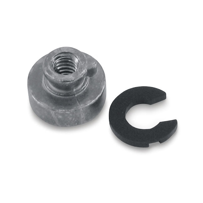 Mustang 1/4"-20 Fender/Seat Nut Kit For Harley-Davidson