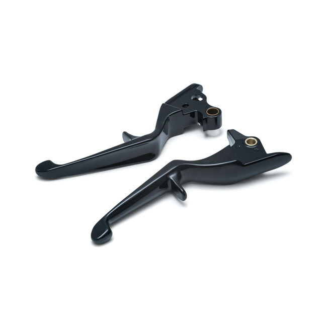 Kuryakyn 1836 Trigger Levers Black For Harley-Davidson Softail 2015-2017
