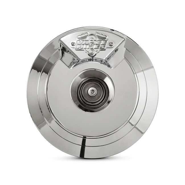 V&H Grenade Skullcap Chrome For Harley-Davidson