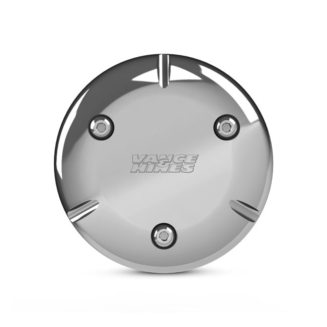 V&H Upsweep Skullcap Chrome For Harley-Davidson