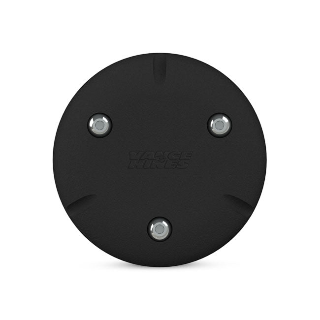 V&H Upsweep Skullcap Black For Harley-Davidson