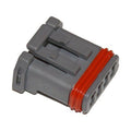 Mx-1900 4-Position Gray Socket Housing For Harley-Davidson