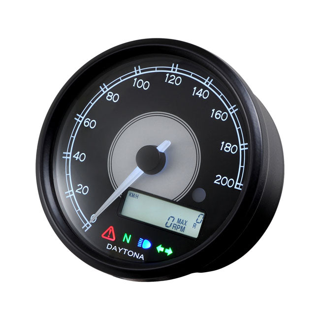Velona 80mm Speedometer 200 Kmh/Mph For Harley-Davidson