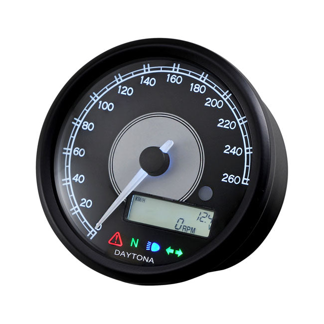Velona 80mm Speedometer 260 Kmh/Mph For Harley-Davidson