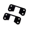 Ness 21 Inch Fender Brackets, Black For Harley-Davidson