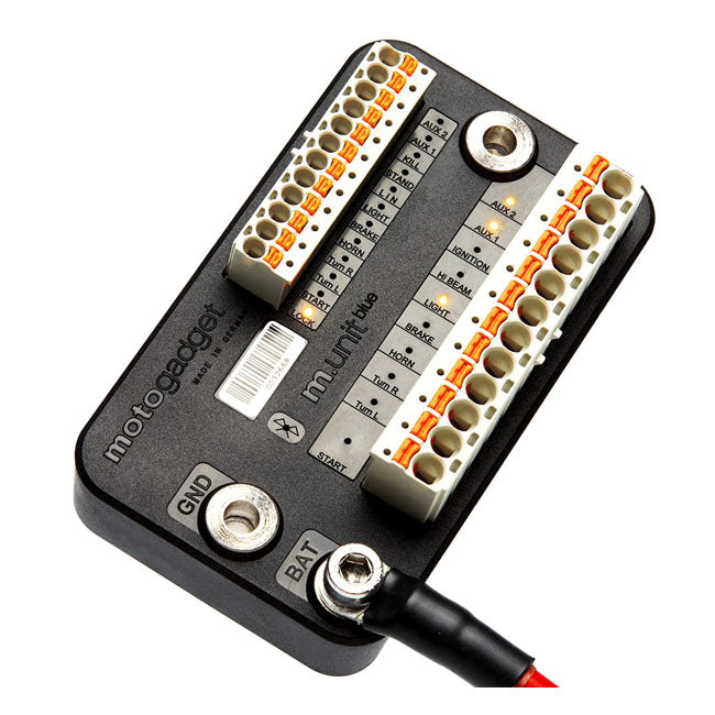 Motogadget M.Unit Blue Digital Control Module for Motorcycles 4002040