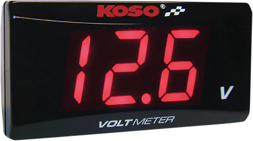 KOSO NORTH AMERICA SUPER SLIM VOLT METERS VOLT METER SUPER SLIM