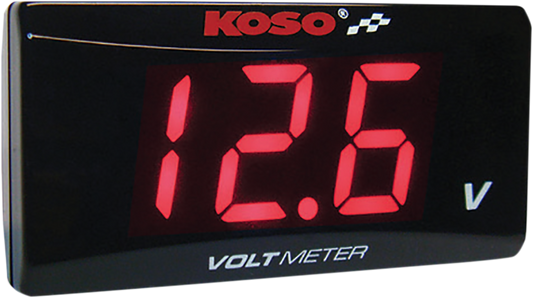 KOSO NORTH AMERICA SUPER SLIM VOLT METERS VOLT METER SUPER SLIM