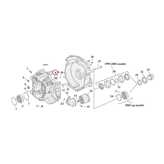 Cometic, O-Ring für Harley Davidson