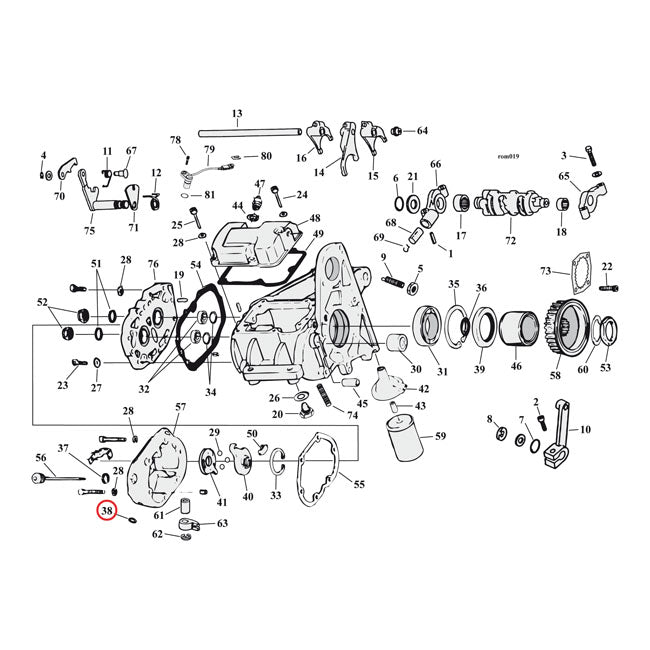 Cometic O-Ring, Clutch Cable For Harley-Davidson