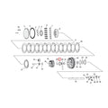 Cometic Oil Seal, Mainsh./CLUTCH Hub Dl For Harley-Davidson