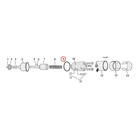 Cometic O-Ring, Int. Manifold & Solenoid For Harley-Davidson