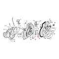 Cometic Oil Seal, Sprocket Shaft For Harley-Davidson