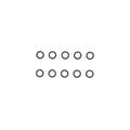 Washer, Pushrod Cover Spring For Harley-Davidson