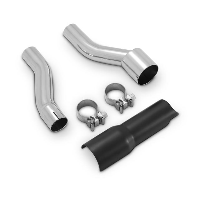 V&H Power Dual Trike Adapter Kit Black For Harley-Davidson