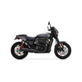 V&H Hi Output Slip-On Matte Black For Harley-Davidson