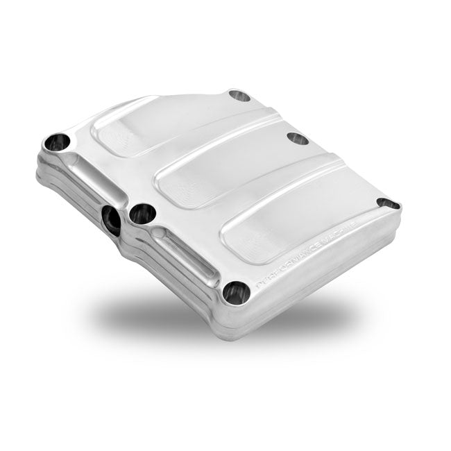 Pm Scallop Transmission Top Cover Chrome For Harley-Davidson