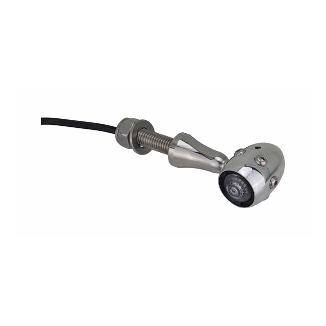 Hkc Retro Led Turnsignals Alu Polished For Harley-Davidson