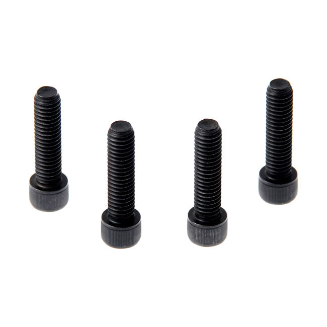 Cult-Werk Triple Tree Bolts, Black For Harley-Davidson